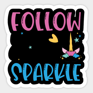 follow your inner sparkle Sticker